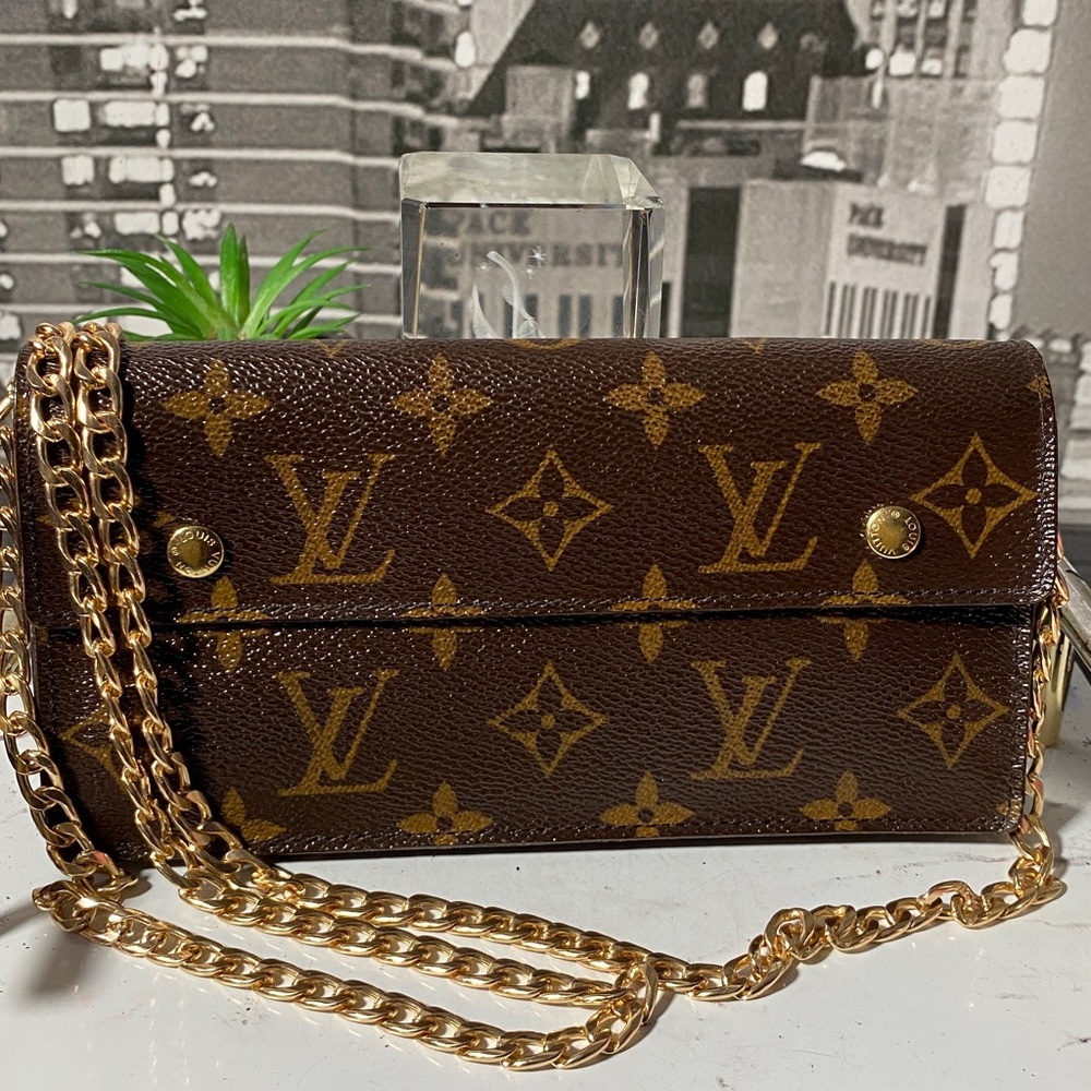 Authentic Louis Vuitton Monogram Portefeuille Acordion Long Wallet - Picture 5 of 16
